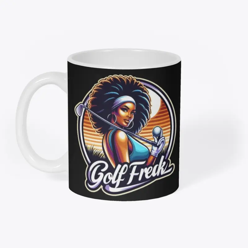 GOLF FREAKS BLACK WOMEN'S CLOTHING 